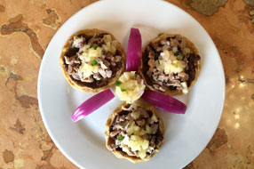 Sopes de Pato